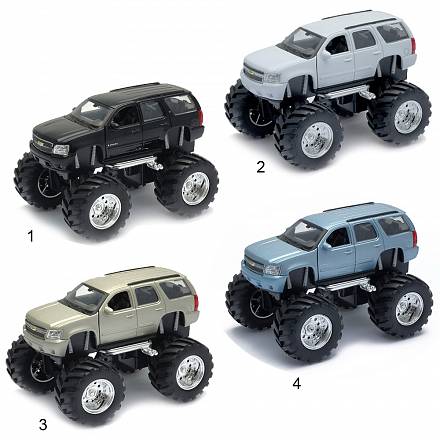 Модель машины Chevrolet Tahoe Big Wheel, 1:34-39 